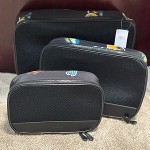 NWT- Coach three travel cube set